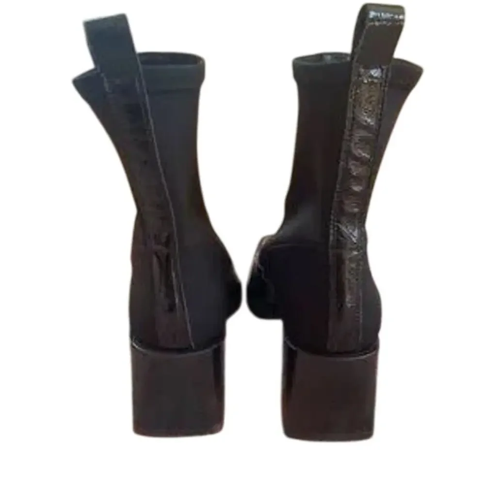 Asos Design Remix Premium Black Sock Boots US 7 and UK 5
